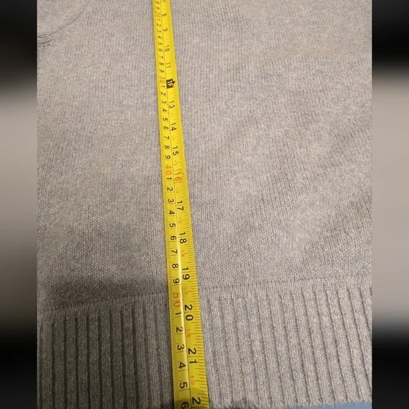 Universal Thread Blue Quarter Zip Sweater Womenâs Medium Mock Neck Pullover - Picture 7 of 7